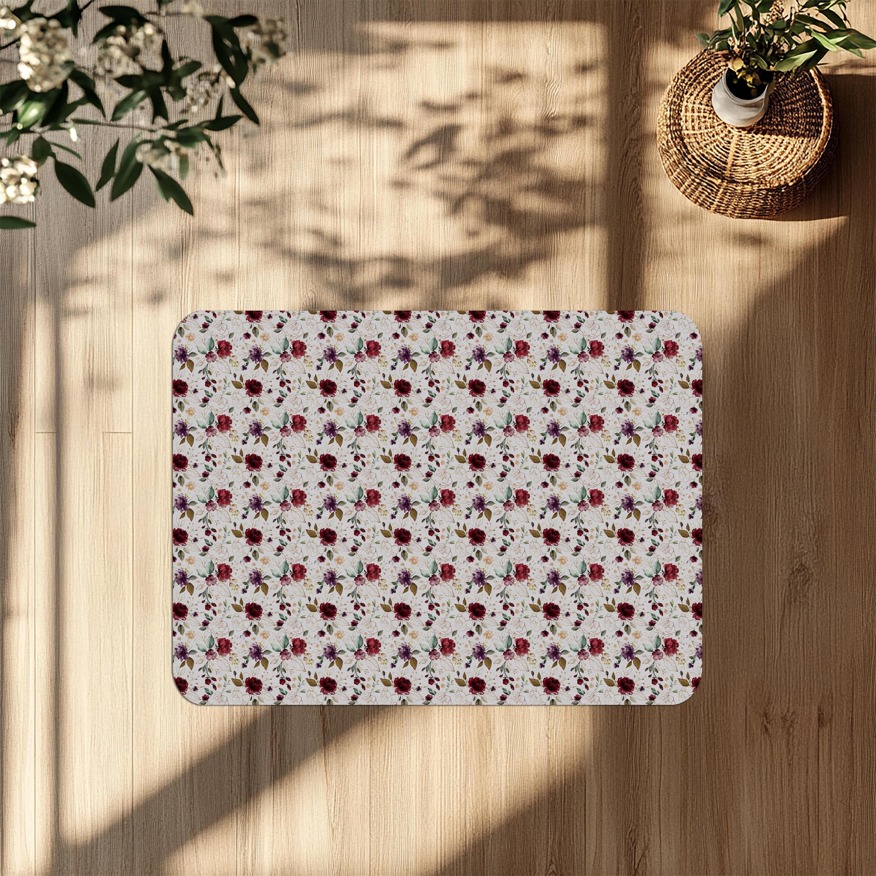 Printed Office Chair Mat, Anti-Slip, Ultra Durable, 2mm Thick, Floor Protector, Easy to Maintain, Pet Friendly, Perfect for Home & Office