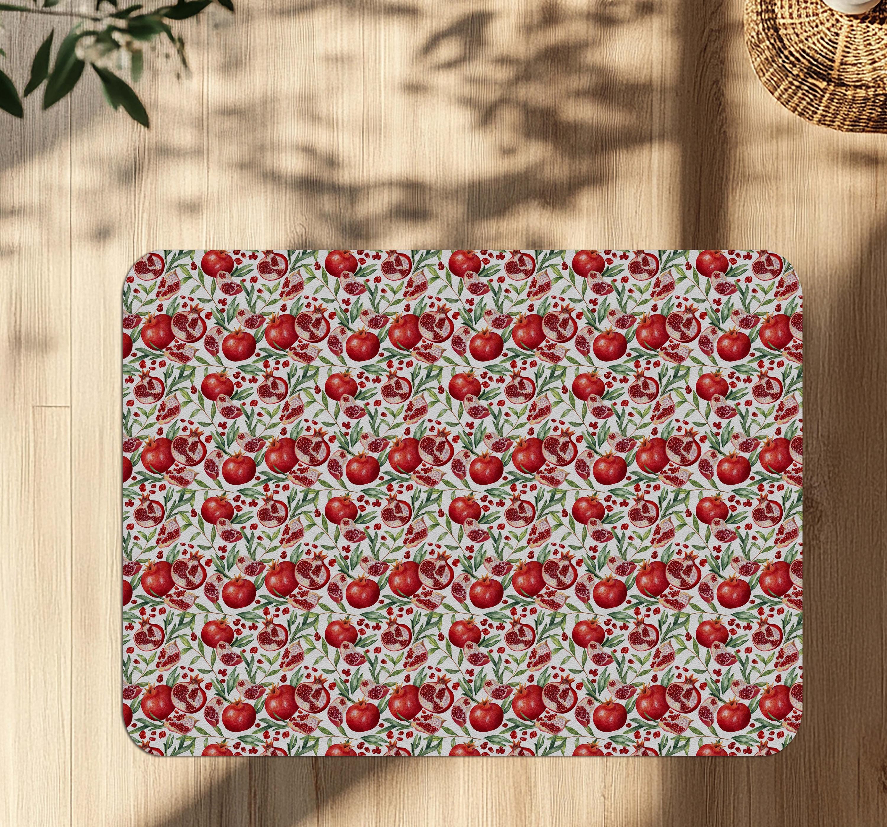 Non-Slip Office Chair Mat, Durable Floor Protector, 2mm Thick, Printed Surface, Easy to Clean, Scratch-Resistant, Pet & Kid Friendly