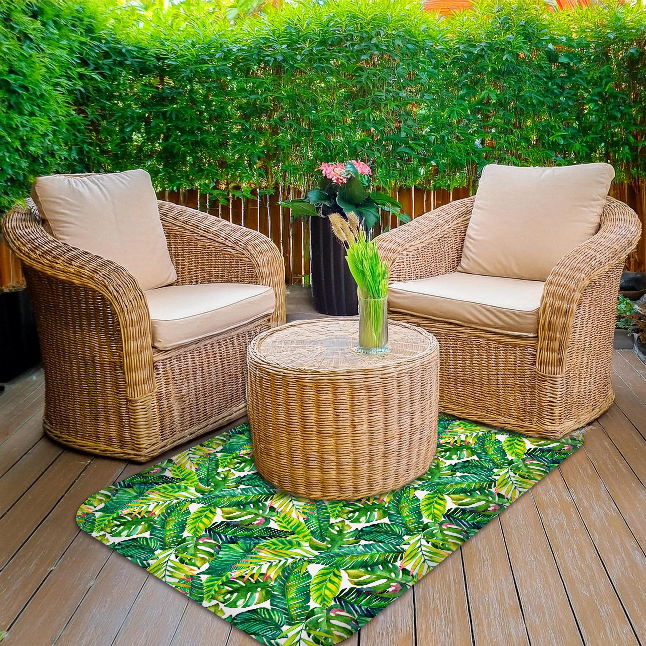 Office Chair Mat - Non-Slip, Durable Printed Surface, Easy to Clean, 2 mm Thick, Pet & Kid Friendly, Floor Protector for Home and Office