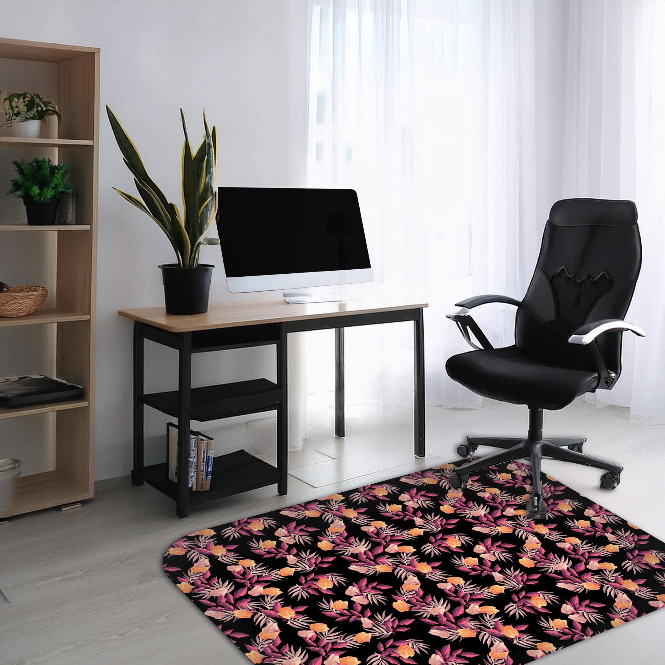 Office Chair Mat for Hardwood & Carpet, Non-Slip, 2mm Thick, Durable, Floor Protector, Easy to Clean, Pet Safe, Home Office Use
