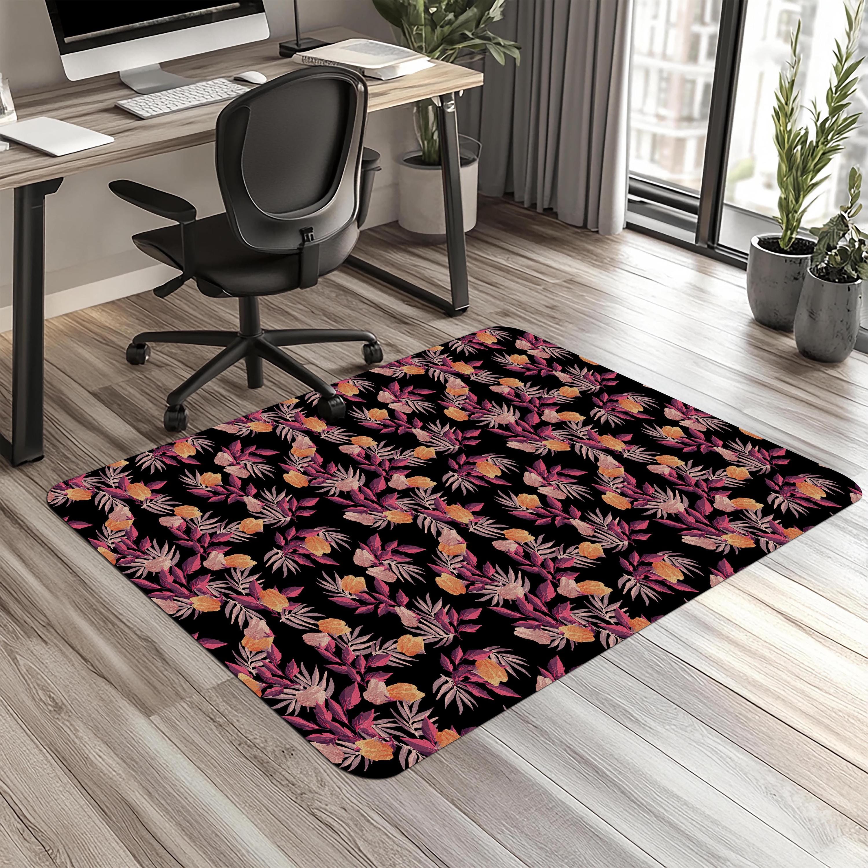 Office Chair Mat for Hardwood & Carpet, Non-Slip, 2mm Thick, Durable, Floor Protector, Easy to Clean, Pet Safe, Home Office Use