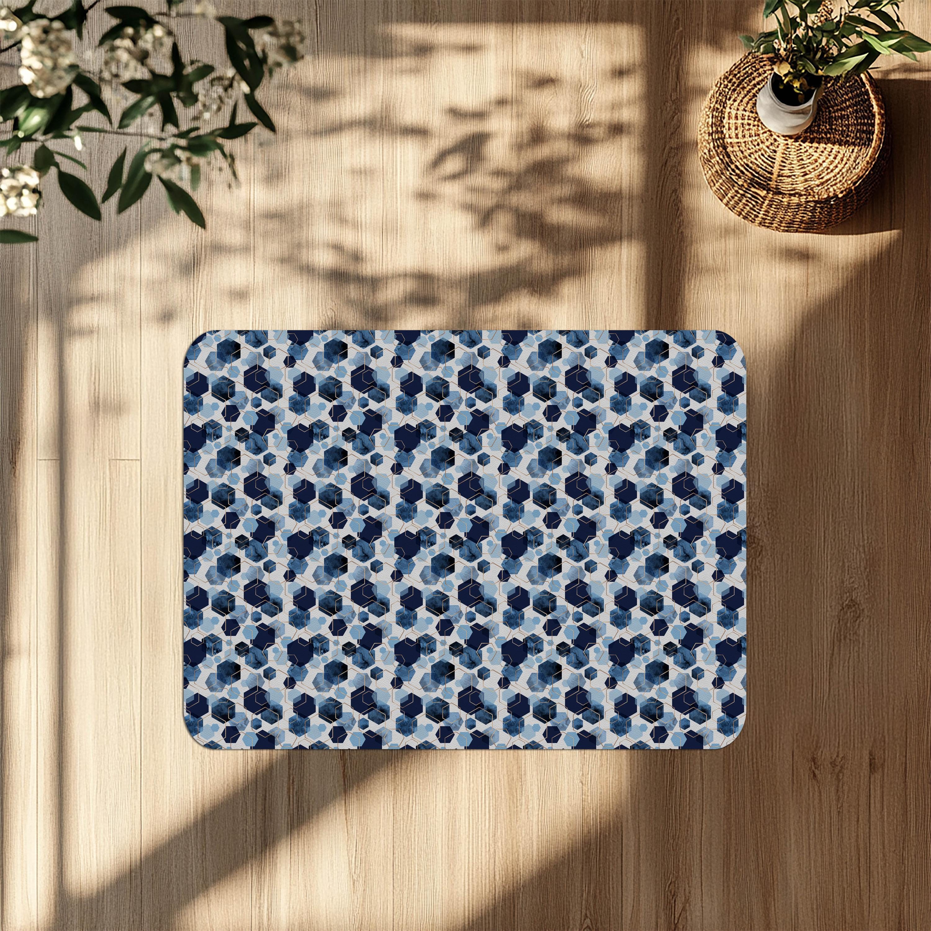 Office Chair Mat - Non-Slip, Durable Printed Surface, Easy to Clean, 2 mm Thick, Pet & Kid Friendly, Floor Protector for Home and Office