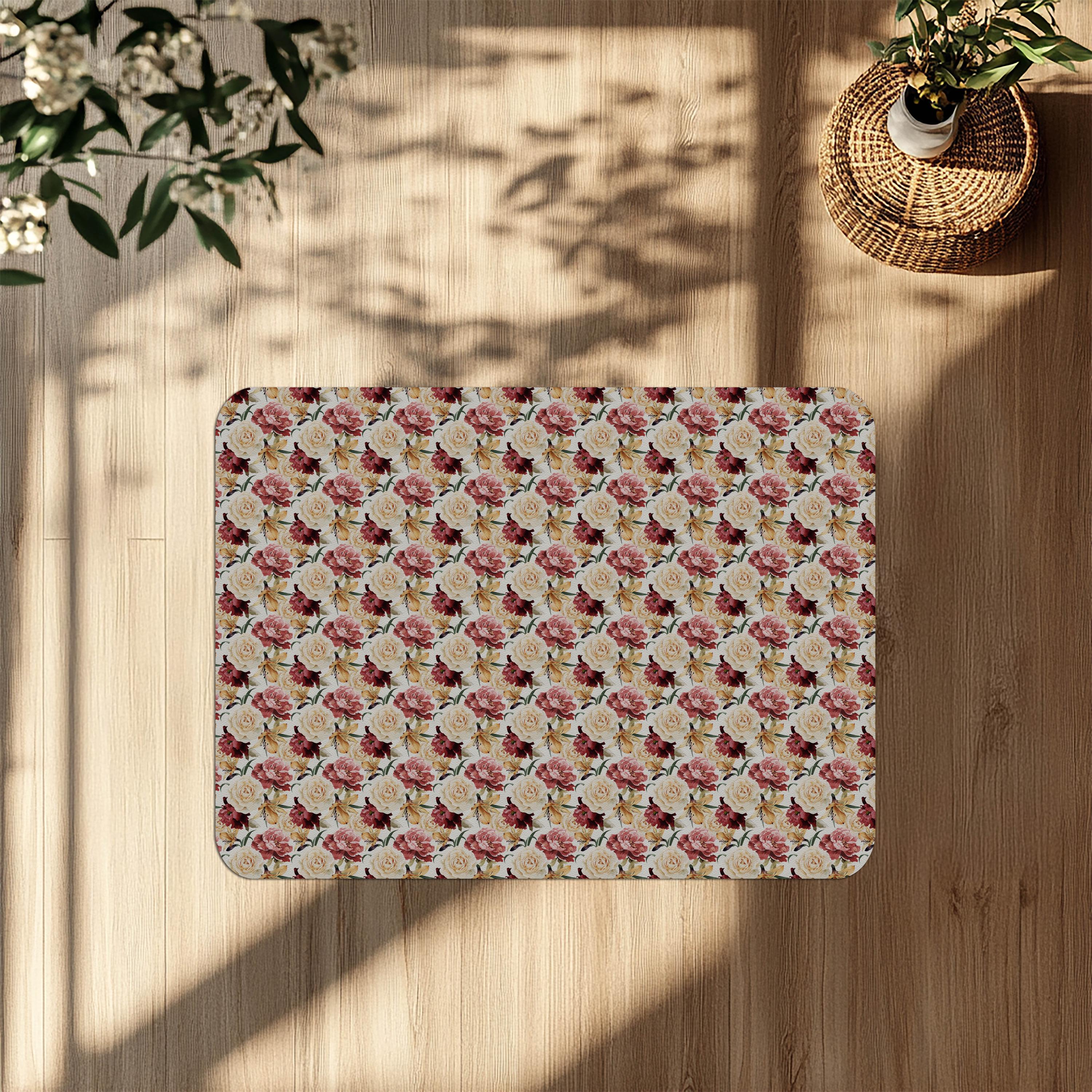 Printed Office Chair Mat, Anti-Slip, Ultra Durable, 2mm Thick, Floor Protector, Easy to Maintain, Pet Friendly, Perfect for Home & Office