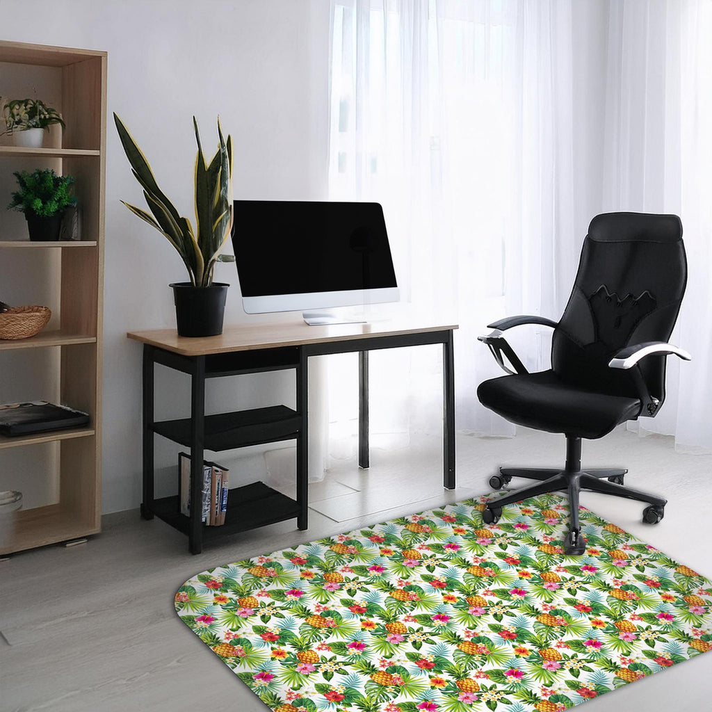 Ergonomic Desk Chair Mat, Non-Slip, Floor Protector for Home & Office, 2mm Thick, Scratch-Resistant, Easy to Clean, Pet Kid Safe