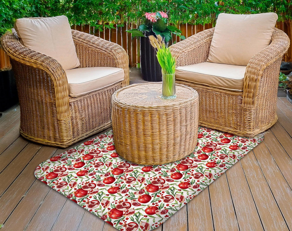 Non-Slip Office Chair Mat, Durable Floor Protector, 2mm Thick, Printed Surface, Easy to Clean, Scratch-Resistant, Pet & Kid Friendly