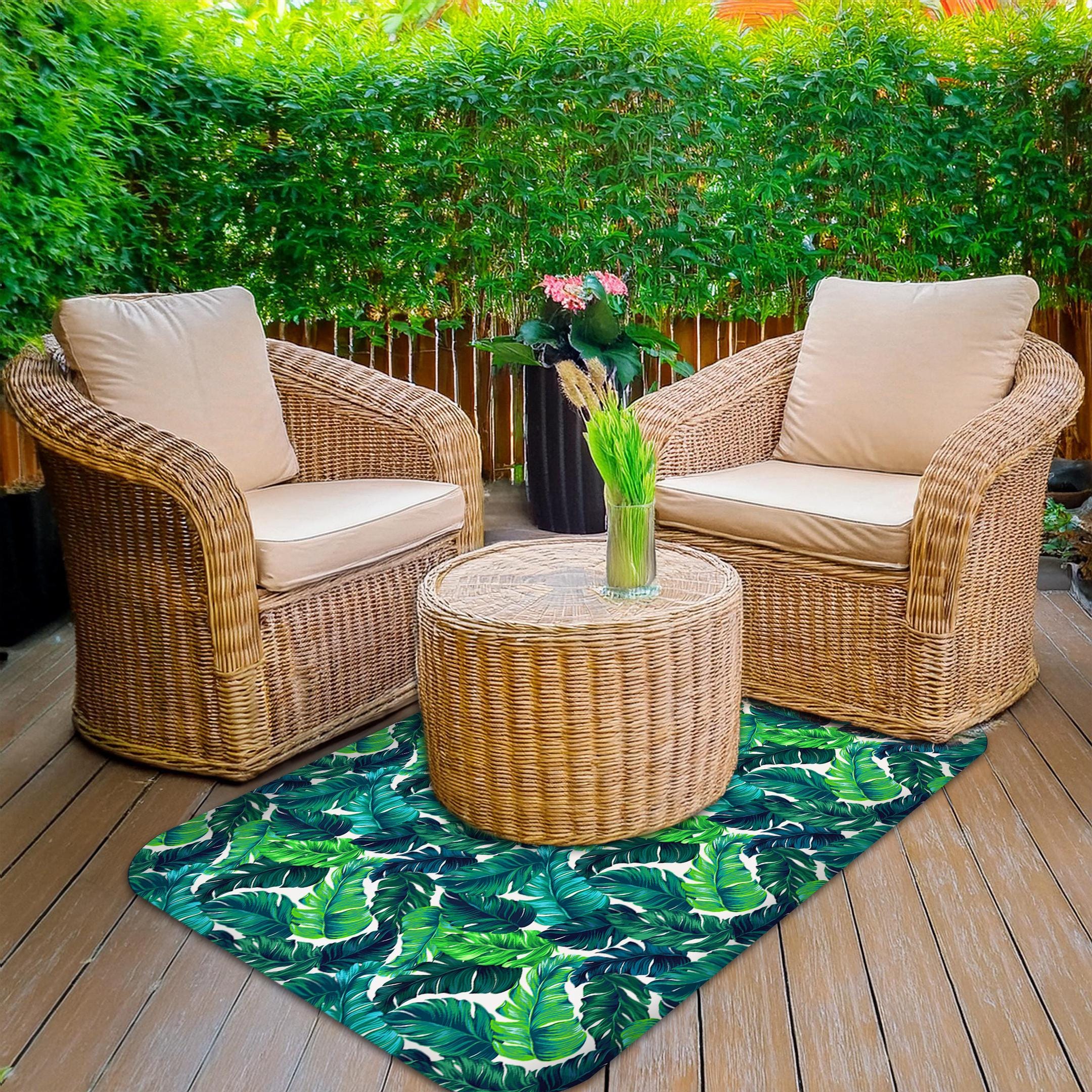 Office Chair Mat - Non-Slip, Durable Printed Surface, Easy to Clean, 2 mm Thick, Pet & Kid Friendly, Floor Protector for Home and Office
