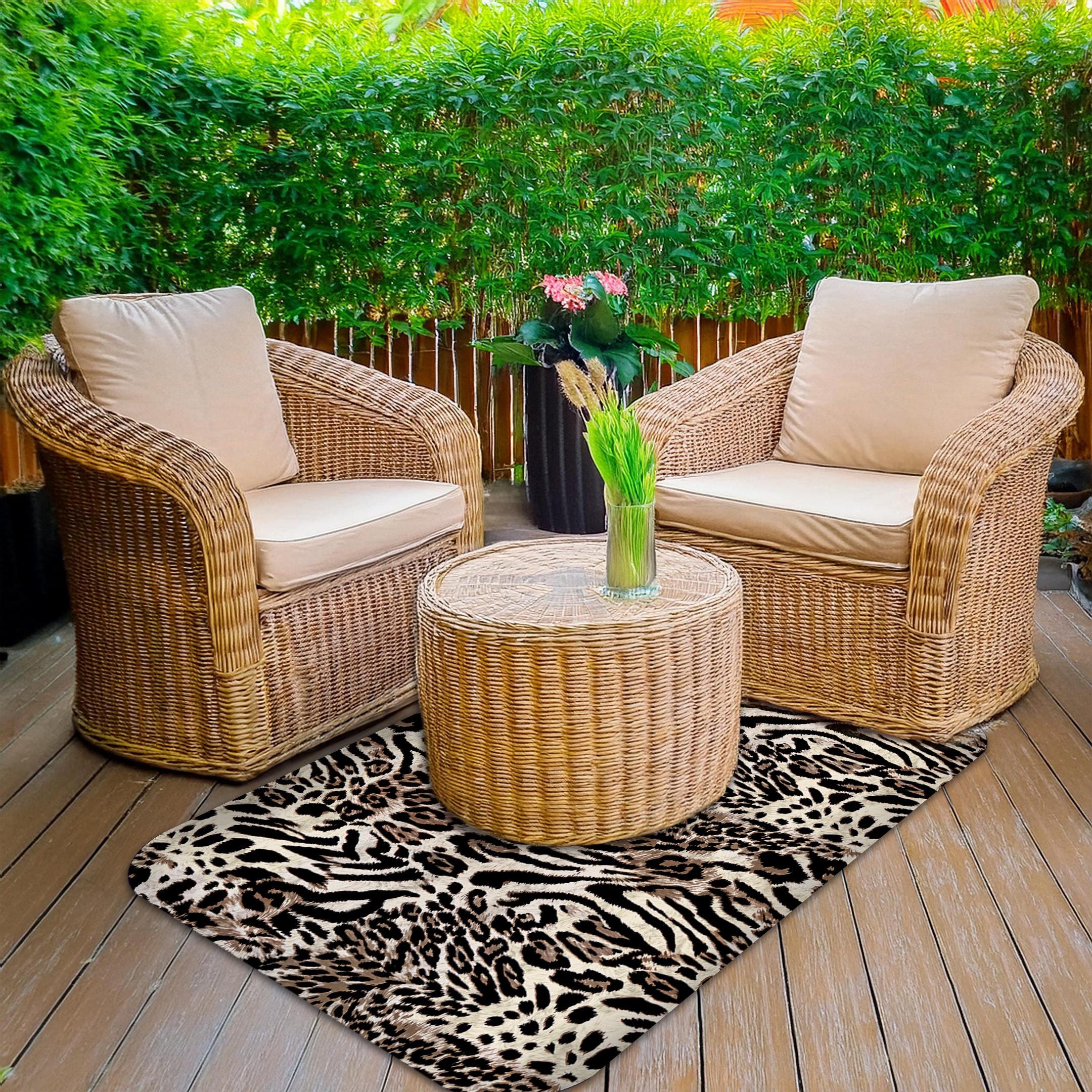 Printed Office Chair Mat, Anti-Slip, Ultra Durable, 2mm Thick, Floor Protector, Easy to Maintain, Pet Friendly, Perfect for Home & Office