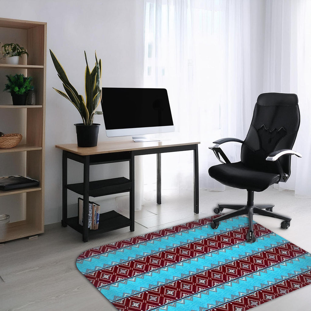 Office Chair Mat for Hardwood & Carpet, Non-Slip, 2mm Thick, Durable, Floor Protector, Easy to Clean, Pet Safe, Home Office Use