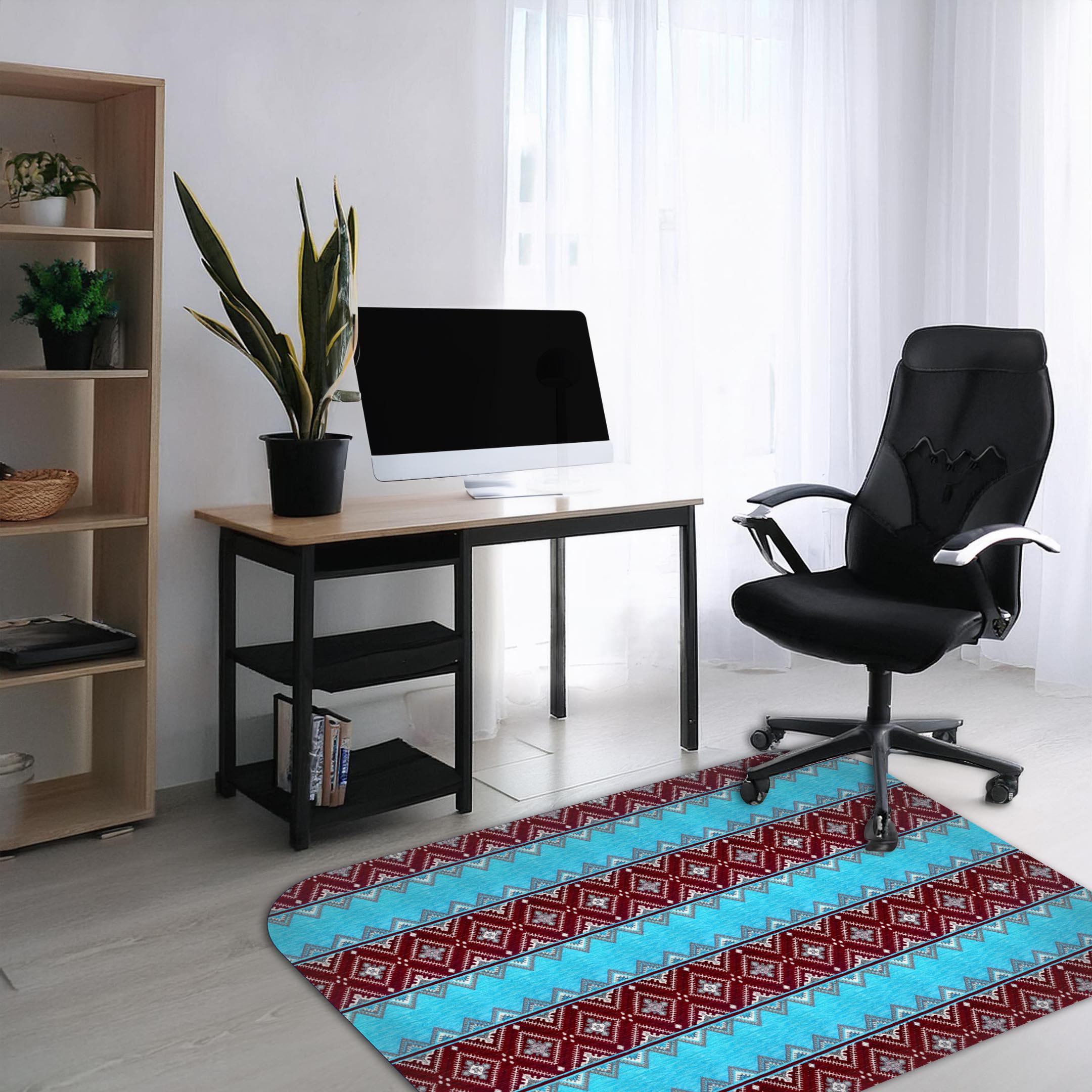 Office Chair Mat for Hardwood & Carpet, Non-Slip, 2mm Thick, Durable, Floor Protector, Easy to Clean, Pet Safe, Home Office Use